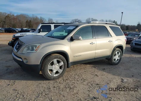 2008 GMC Acadia Slt-1 z USA, uszkodzony, nr VIN 1GKEV23758J212463